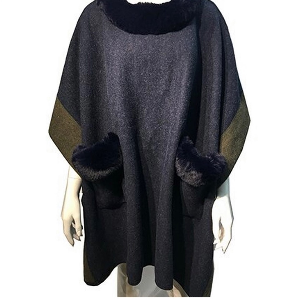 Warm wool capes